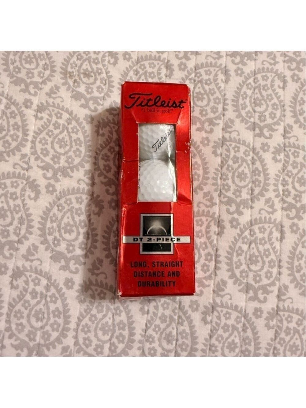 Titleist DT Distance Three (3) Pack of Golf Balls  #1